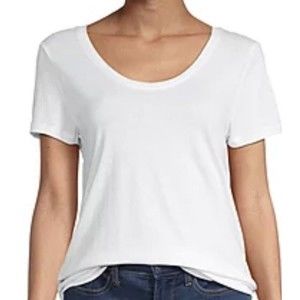 Sonoma Short Sleeve T-shirt White Scoop Neck Womens Size 2XL